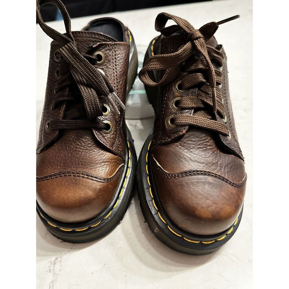 🅾️sold elsewhere⭕️Vintage Dr Martens 9936 Made in England Mule 90's Sz UK 5 US - Picture 4 of 14